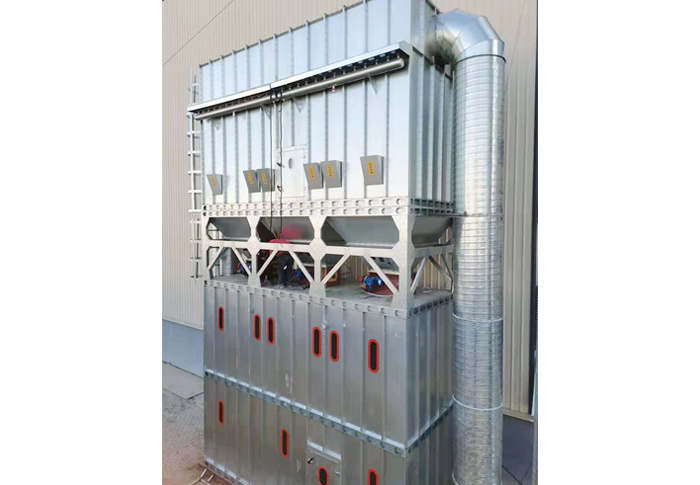 江蘇無(wú)錫水泥廠(chǎng)除塵處理工程案例