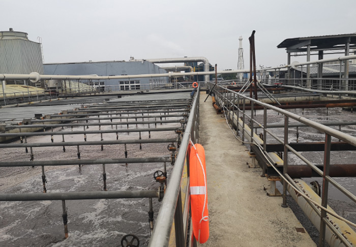 印染廠(chǎng)廢水治理工程案例