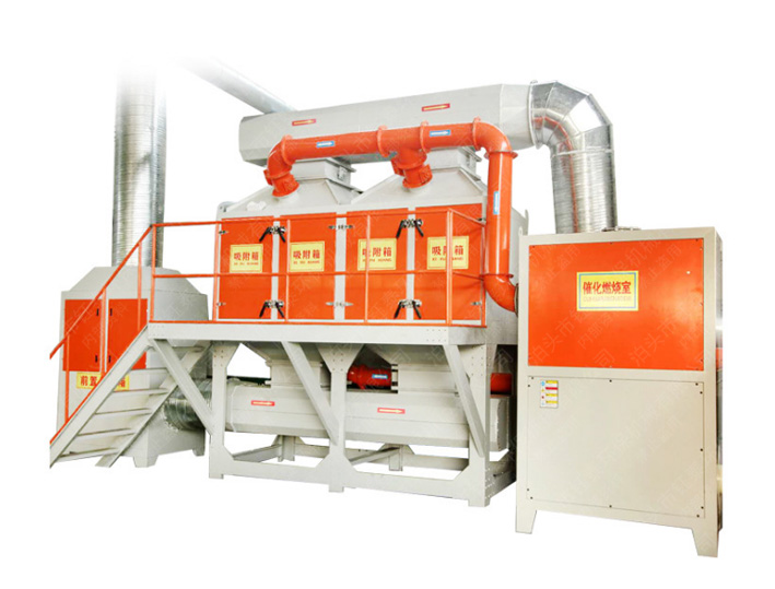 2萬風量工業(yè)廢氣處理設(shè)備&mdash;&mdash;催化燃燒設(shè)備